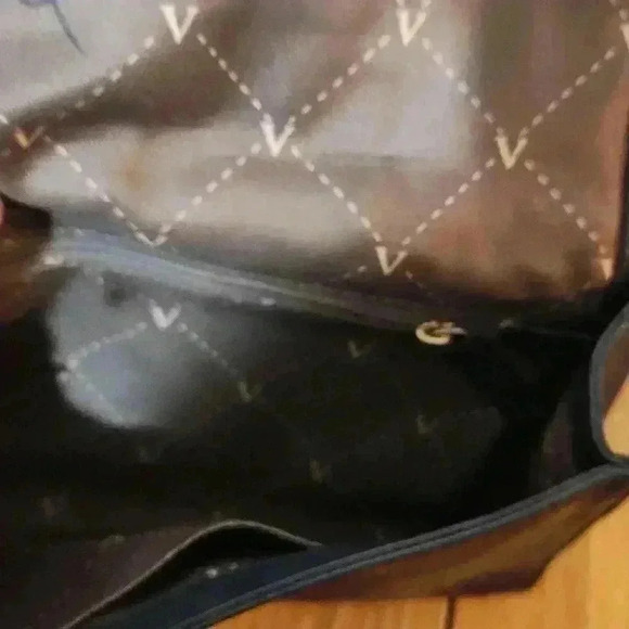 VINCE CAMUTO New York vintage crossbody navy blue - Picture 7 of 13